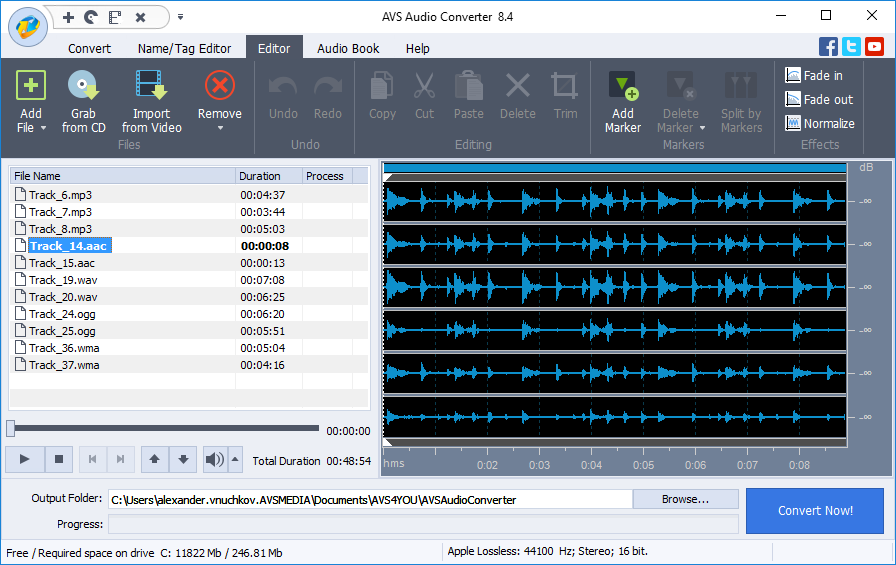 audio converter to wav