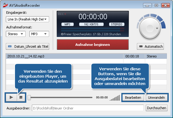Wie kann man alte Heim-Audiokassetten kopieren? Schritt 6