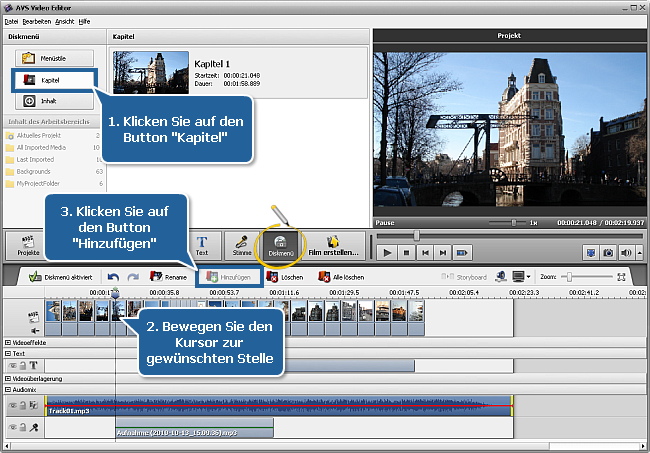 Wie erstellt man eine Diashow mit dem AVS Video Editor? Schritt 5