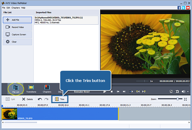 download the new version for ios AVS Video ReMaker 6.8.2.269