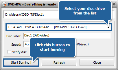 How to create a disc menu using AVS Video ReMaker? Step 7