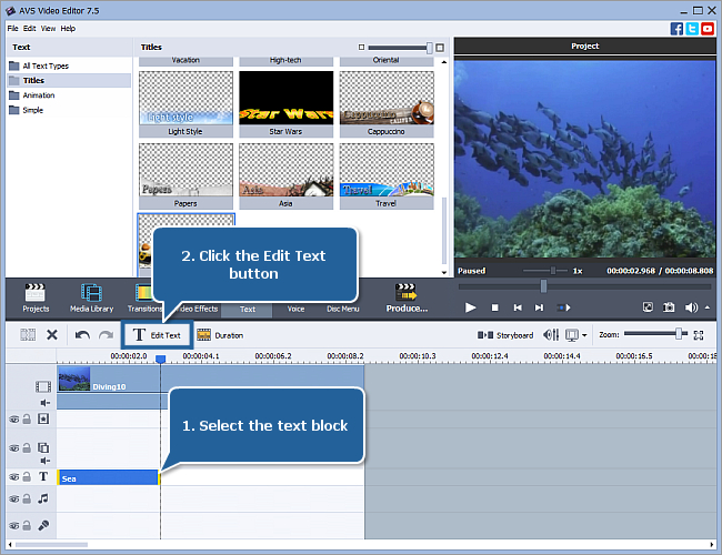 How to add subtitles to video? Step 3