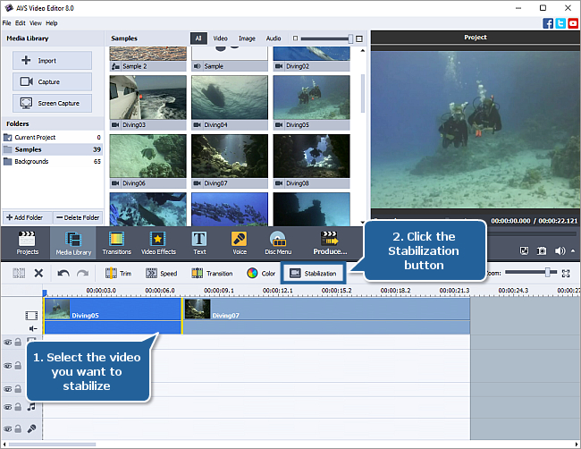 stabilizer video editor