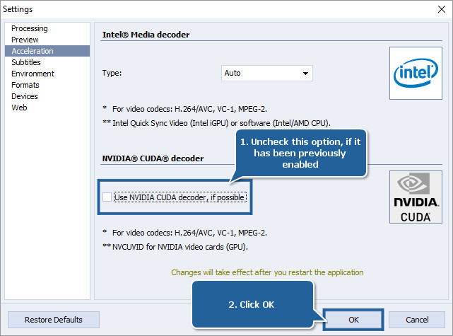 How to set Intel Graphics as a preferred graphics processor for the AVS4YOU applications on Windows 10 starting with v.1803? Step 1