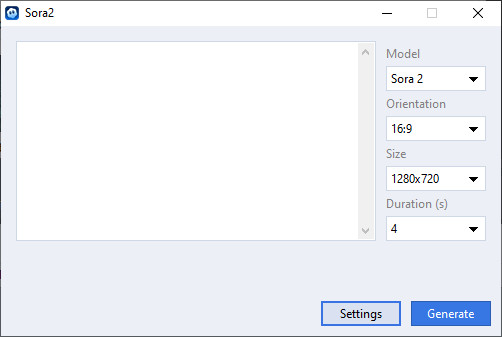 How to generate AI videos using the Sora2 plugin? Step 1
