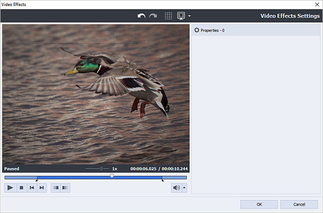 How to create a retro look with the VHS Effect plugin? Step 3