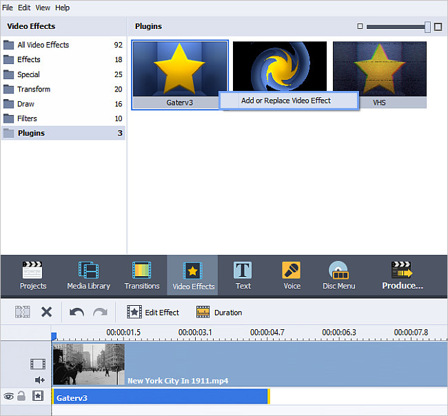 >How to combine multiple effect plugins for cinematic results? Step 1_1