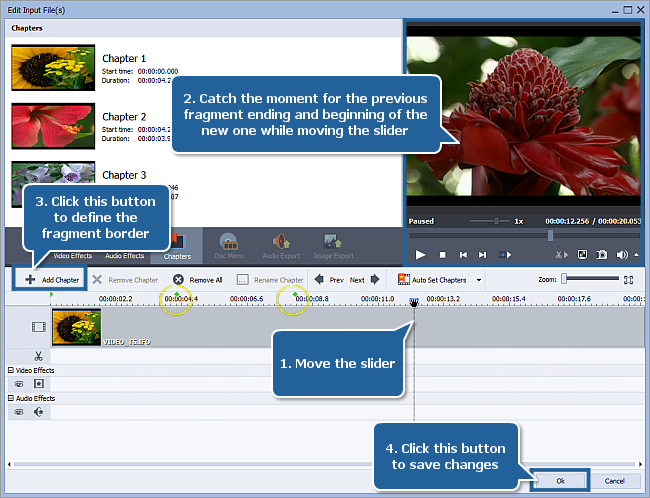 How to convert home DVD episodes into separate files? Step 5