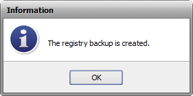 How to backup and restore regitsry with AVS Registry Cleaner? Step 3