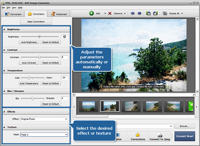 How to edit RAW files? Step 4