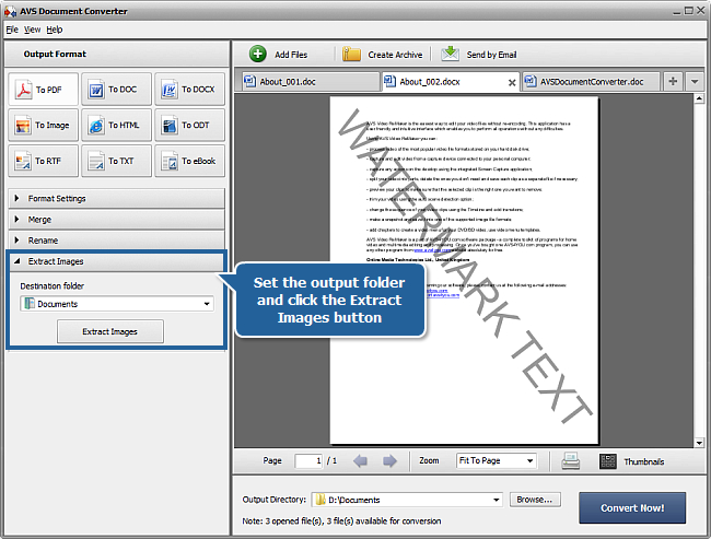 How to convert DOC/DOCX files to PDF format? Step 6