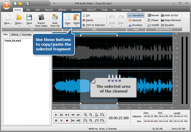 avs audio editor