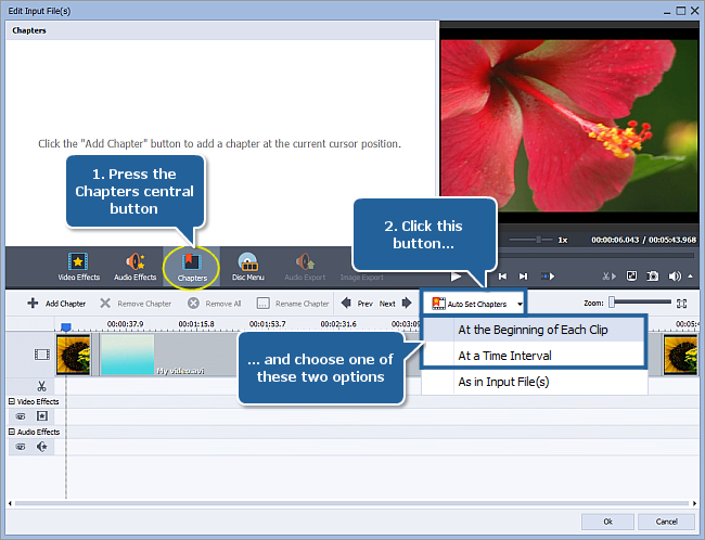 How to convert AVI to DVD? Step 5