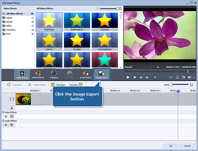 How to export image from video? Step 5
