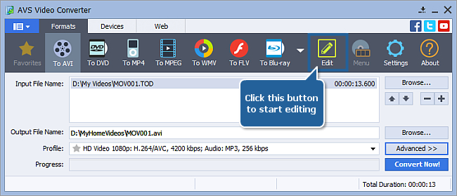 How to convert HD video? Step 5