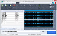 AVS Free Audio Converter. Klik om de volledige afbeelding weer te geven.