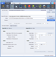 AVS Free Video Converter。クリックすると、フルサイズのイメージが表示されます。