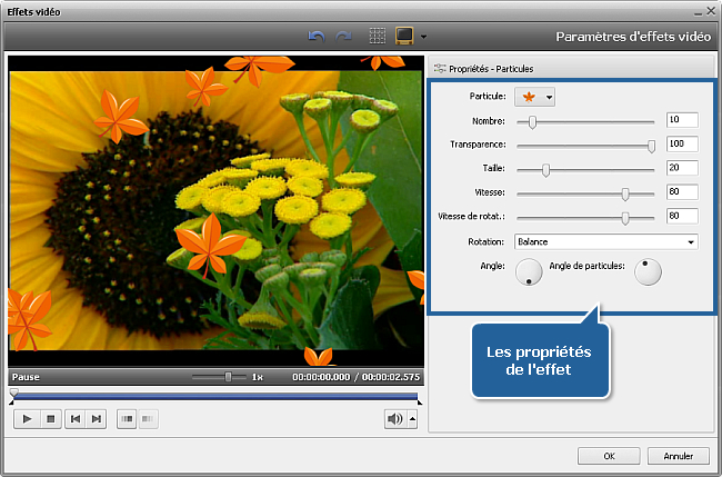 Comment appliquer des effets visuels dans AVS Video Editor? Etape 4