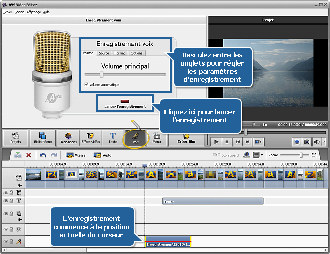 Comment créer un diaporama en utilisant AVS Video Editor? Etape 4