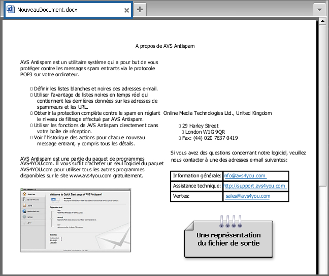 Comment convertir PDF au format DOCX? Etape 6