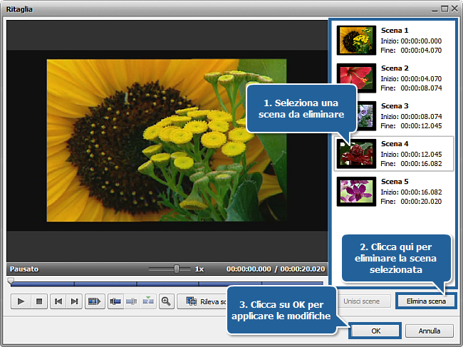 Come elaborare un video DVD personale usando AVS Video ReMaker? Passo 3