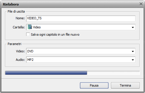 Come elaborare un video DVD personale usando AVS Video ReMaker? Passo 6